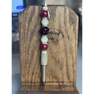 1-17  Handcrafted Extended Length Beaded Pen w/ Refill Ink